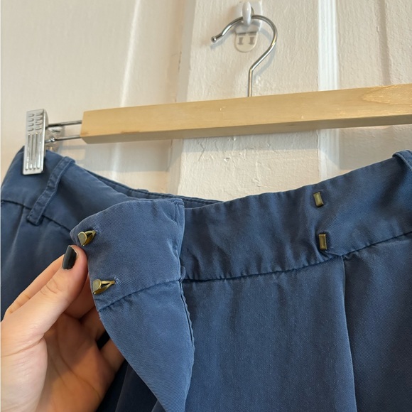 ZARA | Blue wrap pants - Picture 3 of 8